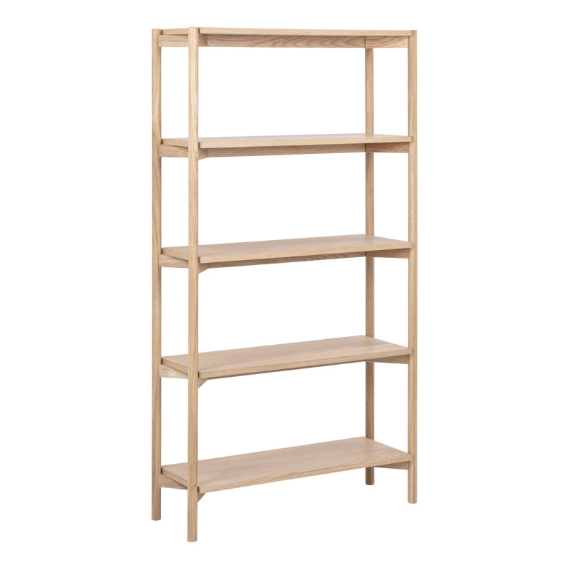 Malbon 160cm H x 86cm W Standard Bookcase, Sonoma Oak