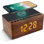 Radio-réveil numérique à DEL en bois, radio FM, station de recharge sans fil rapide pour Iphone / Samsung Galaxy, gradateur à 5 niveaux, port de charge USB, 9 sons, minuterie de sommeil pour la chambre à coucher, le chevet, le bureau