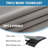 100% Blackout French Door Curtain Privacy French Door Blinds Light Blocking Curtain for Sliding Glass Door Thermal Insulated Tie Up Shade,1 Panel-479671327-479671321