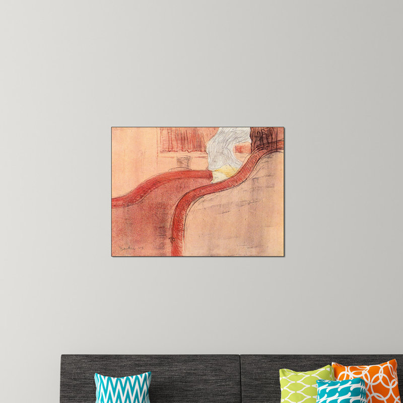 Henri De Toulouse-Lautrec - Wrapped Canvas Painting, 60cm H x 80cm W x 1.8cm D
