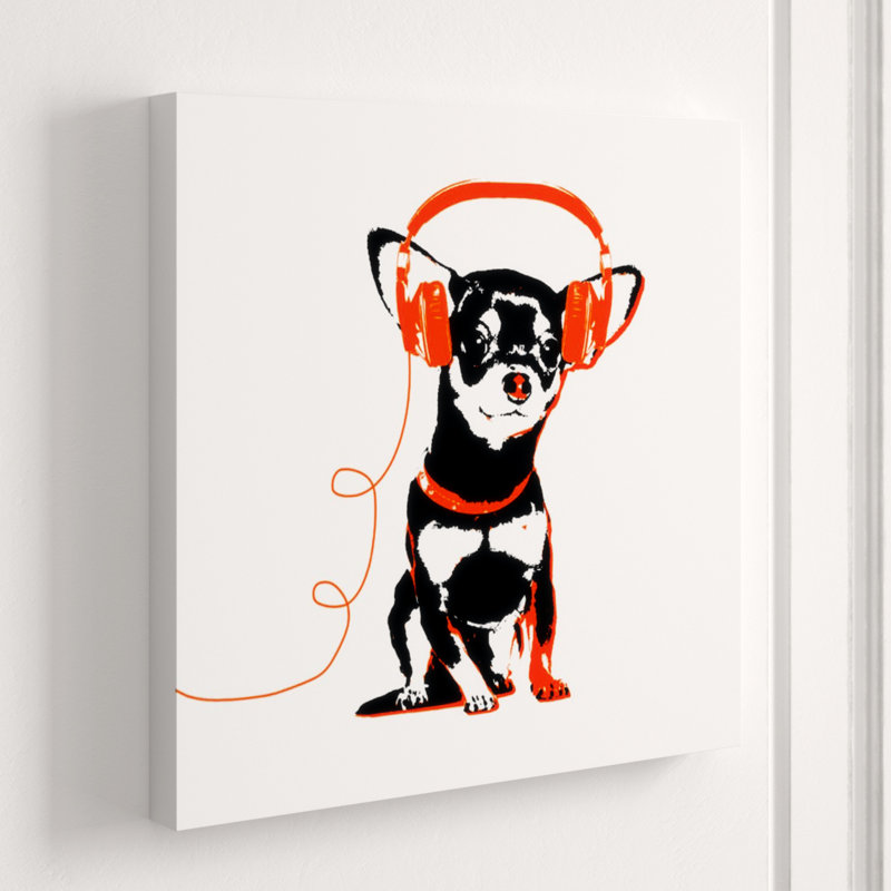 Music Lover I Print by Sofia Fox, Glass Coat, 30" H x 30" W x 1.5" D