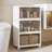 Canas  Plastic Foldable Stackable Storage Bin Double Door With Lids And Wheels Display Case Showcase Closet Rectangle Box Organizers And Storage For Electronics, Clothes, Toys