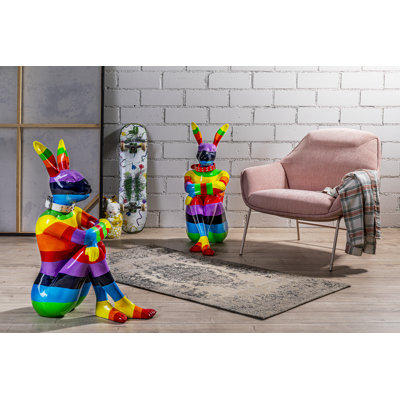 Deco Figurine Rabbit Gillie Rainbow