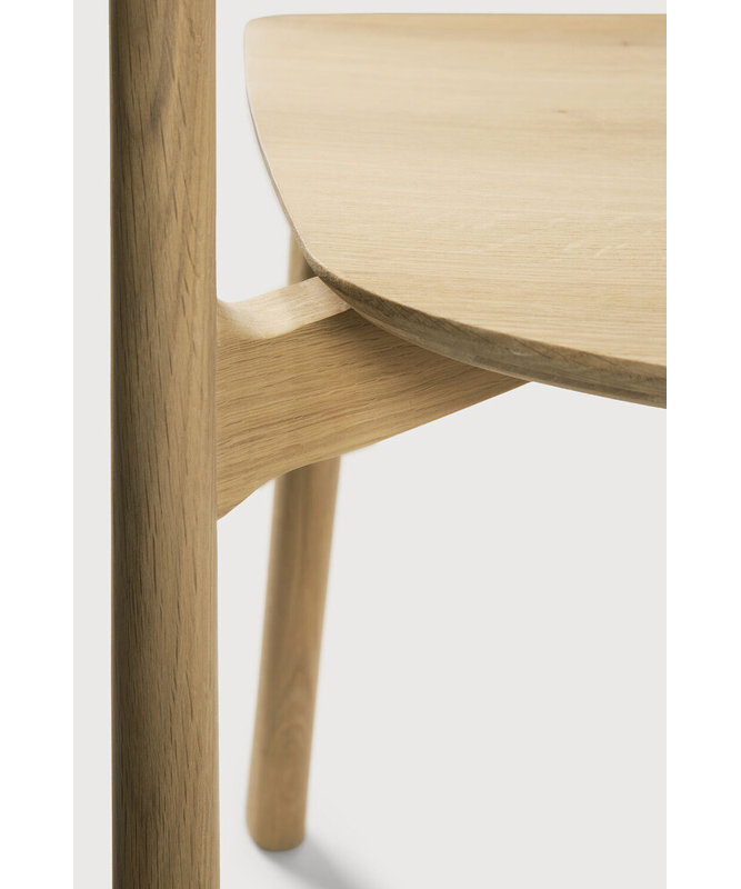 Bok Solid Wood Dining Chair, Oak