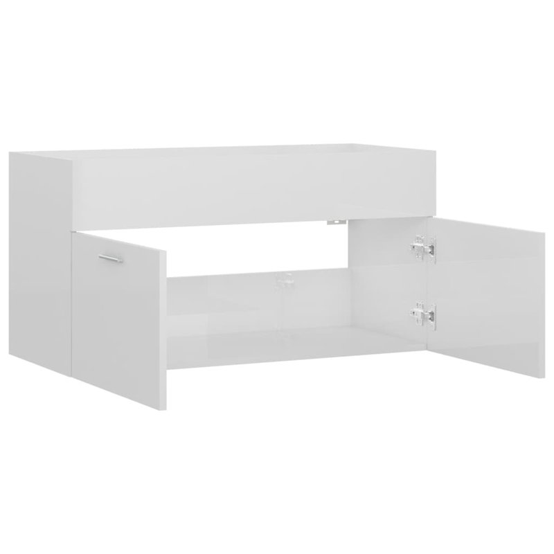 Elionora Bathroom Cabinet, Gloss White