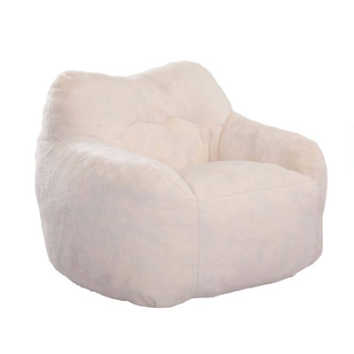 Bean Bag Chair, Bean Bag Sofa Chair with Armrests Stuffed High-Density Foam, Lazy Sofa Comfy Chairs BeanBag Chair for Adults in Living Room,Bedroom Re by Trule