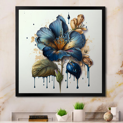 Fleurs réalistes II - reproduction sur toile