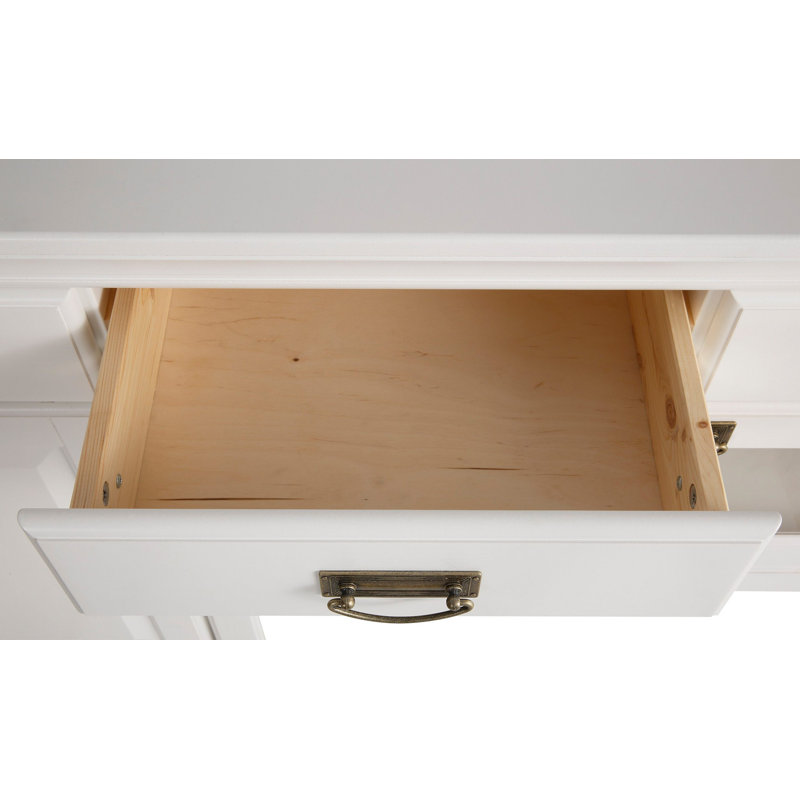 Breindel Dining Hutch Welsh Dresser, White