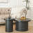 Round Coffee Table Set