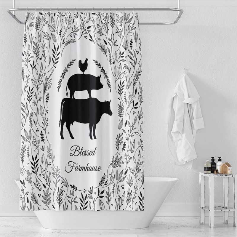 Boldt Shower Curtain, 70" x 72"