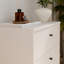 Tekita Modern 3-drawer chest of drawers, small storage cabinet, engineered wood, beige, 54 cm W x 66.3 cm H x 34.8 cm D-391126110