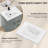30 In. W X 22 In. D Solid Surface Cultured Marble White Single Sink Bath Vanity Top Rectangular Basin Countertop