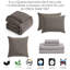 Ensemble d'édredon en microfibre 8 pièces Cozy Modern-122500918