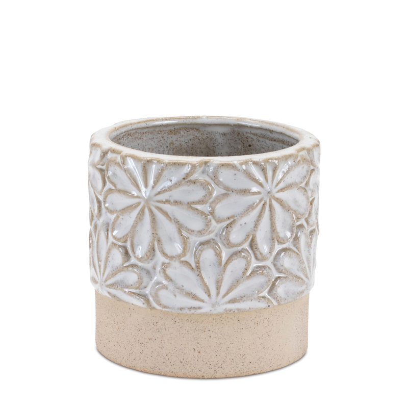 Pot de fleurs en céramique (ensemble de 2)