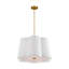 Bronte 3 - Light Medium Hanging Shade Burnished Brass-1785230313-1785230311