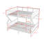 Lit superposé avec tablettes de rangement et lumières-1378305239-1378305234