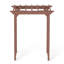 Jardinière d'extérieur en bois avec arche brune-2126647003