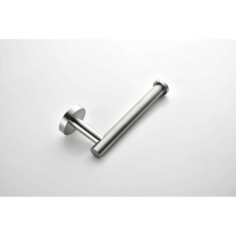 Ensemble de support à serviettes 9 pièces en acier inoxydable, Argent argent