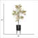 87'' Faux Bamboo Tree in Planter