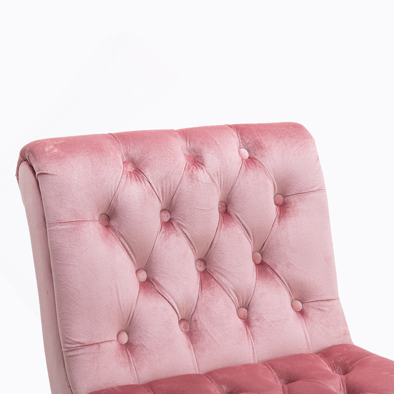 Chaise de salon / de détente Accent, Rose