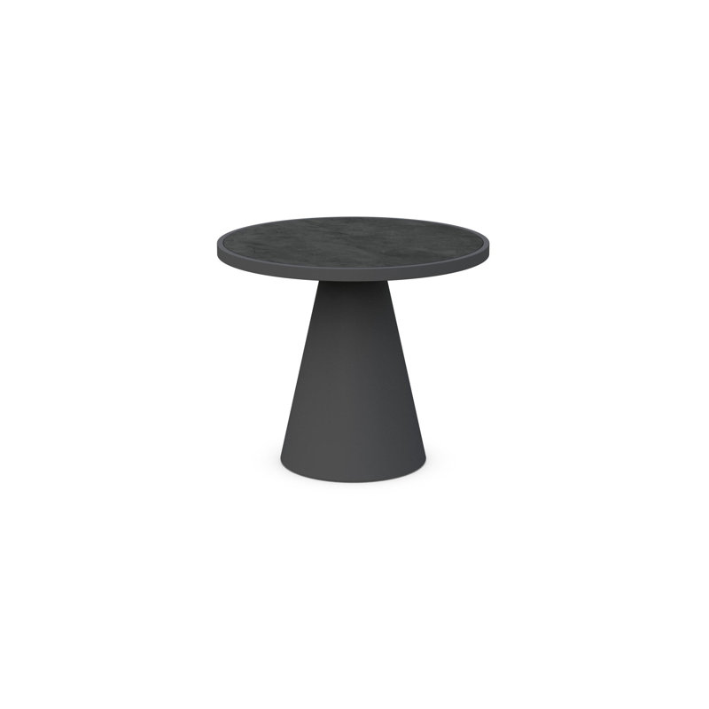 Leon Dining Table Dekton Top, Charcoal, Micron