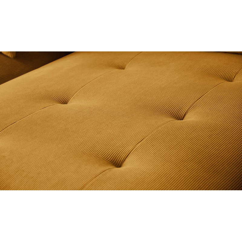 Benne 4 Seater Sofa Bed, Yellow