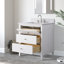 Meuble-lavabo autoportant à simple cuve 30 po avec plateau en marbre Caldwell-107663148-107663154-107663171