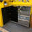 Aviator Studded Steel Accent Cabinet