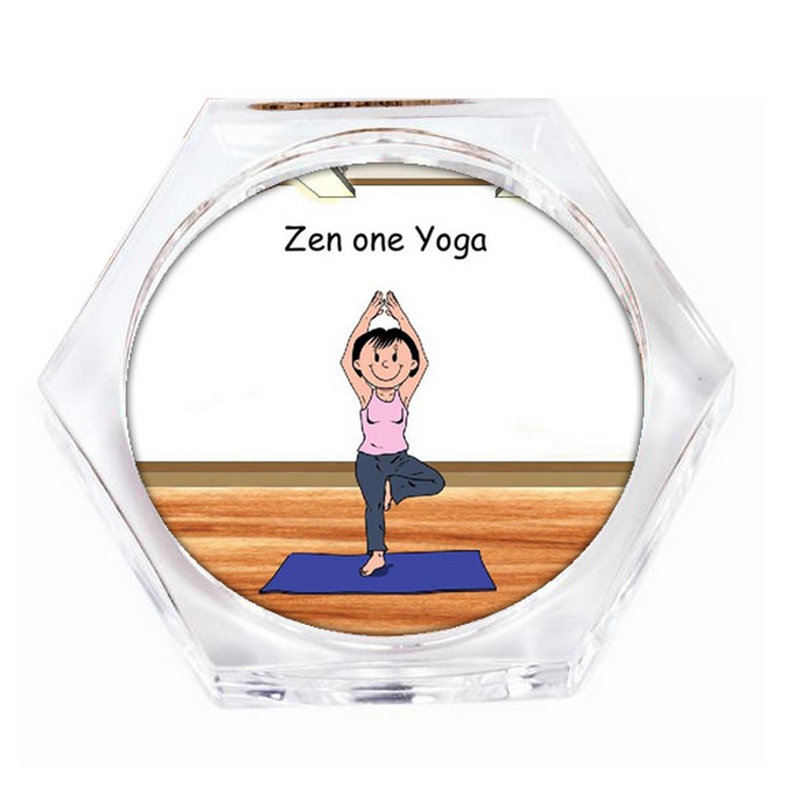 Ensemble de 4 sous-verres personnalisés, Oui