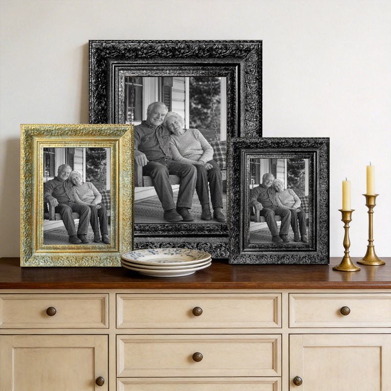Cadre photo 3 pièces 11 po x 14 po noir 11 po, Noir, 3, L 11 po x H 14 po