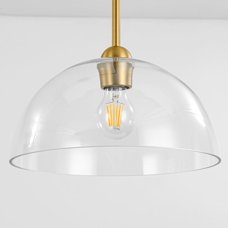 Luminaire suspendu pour îlot de cuisine 2 lumières Quwan