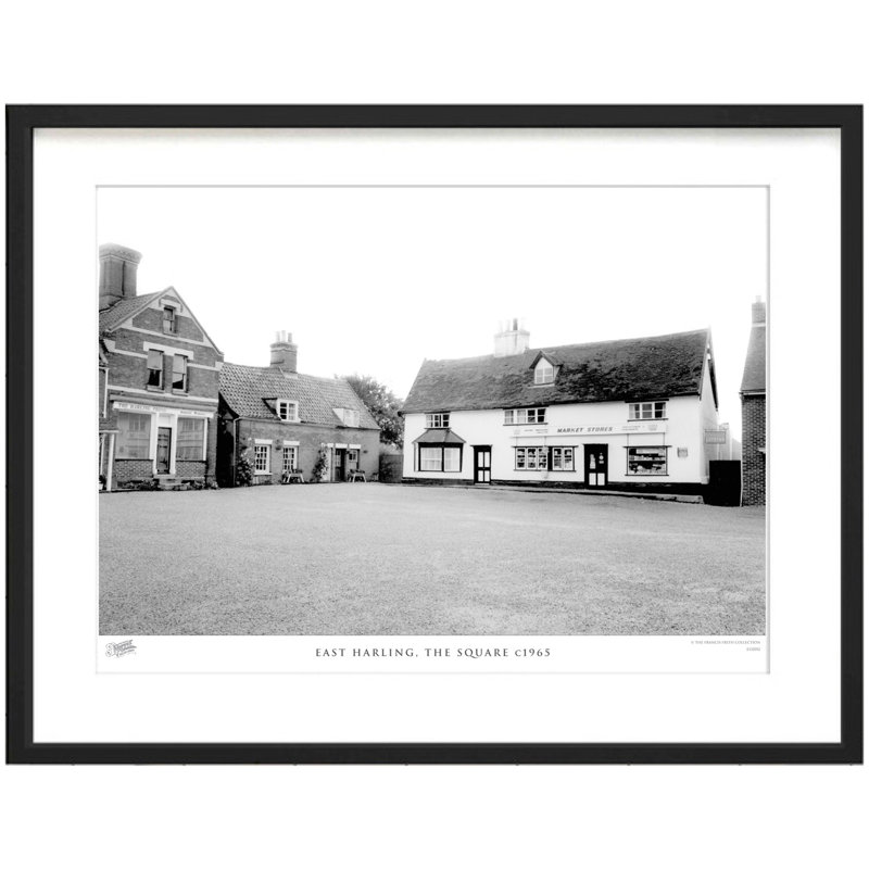 East Harling, The Square C1965 by Francis Frith - Single Picture Frame Print, 40cm H x 50cm W x 2.3cm D