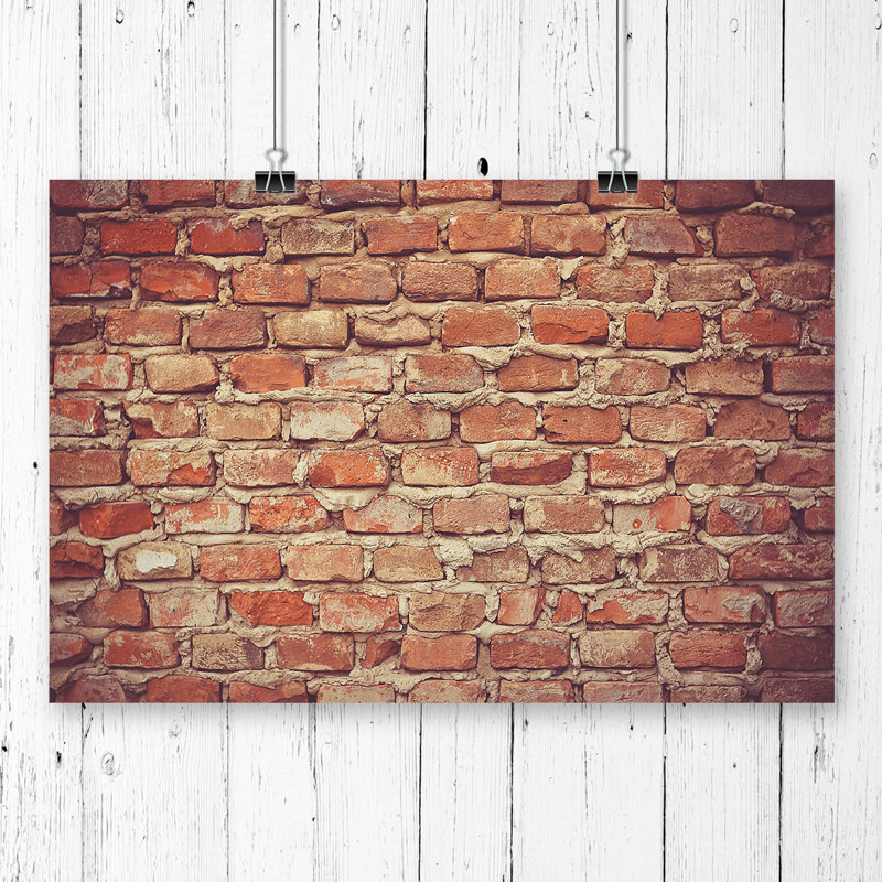 Brick Wall 2 - Frameless Print, 42 x 59.4cm