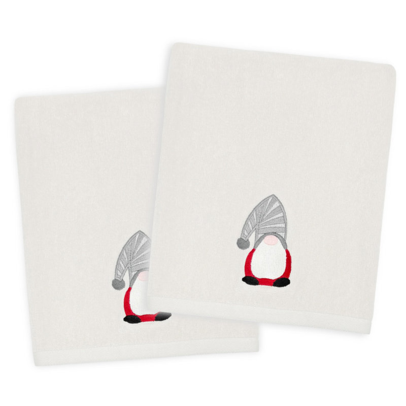Helenville Bath Towels - Set of 2, Grey