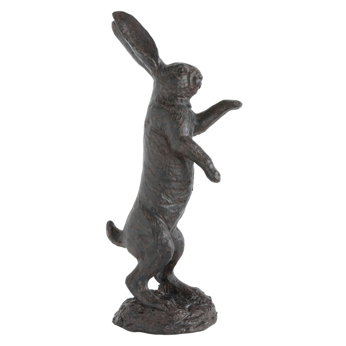 August Grove® Elaenor 2 Piece Standing Rabbit Decoration Statue Set ...