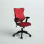 Chaise de bureau ergonomique à haut dossier avec accoudoirs réglables Siwar-16286222