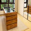 Armoire à bijoux 55,12 po Mid-Century