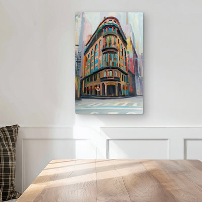 Bedroom Places Metal Print | Building Architecture New York