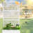 Metal Planter Wall with Trellis and Wheels, Mobile Outdoor Elevated Garden Bed, Dual-Purpose for Privacy Decoration and Planting, with Drainage Holes, for Climbing Plants, Vegetables, and Vining Flowers -1907354283-1907354280
