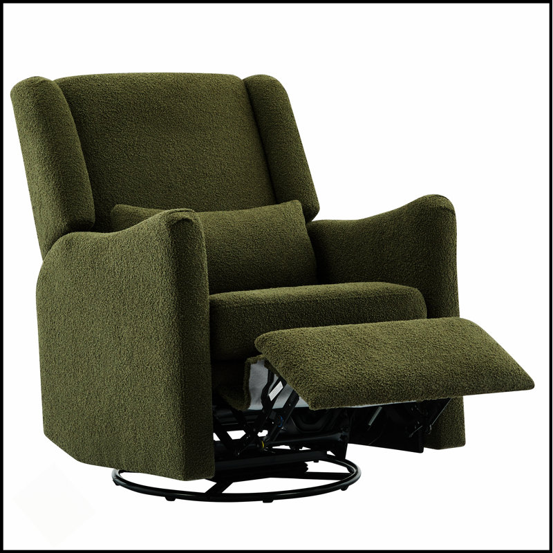 Fauteuil inclinable de 29,5 po de largeur avec dossier à oreilles pour plus de confort et de style dans le salon ou la chambre à coucher