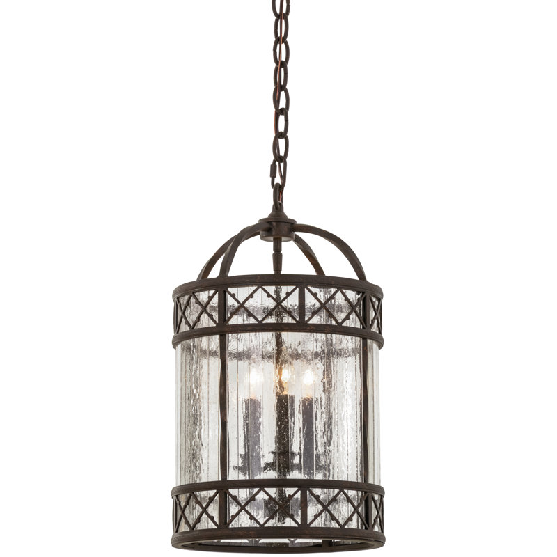 Luminaire suspendu cylindrique 3 lumières Greenbriar Antencio