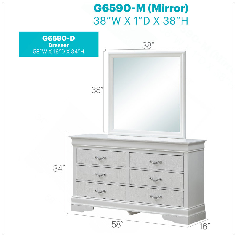 Commode Lorana, champagne argenté