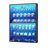6-tier Wall Display Case With Glass Doors, Led Display Cabinet With Adjustable Glass Shelves, Display Case For Collectibles, Black-2115672307