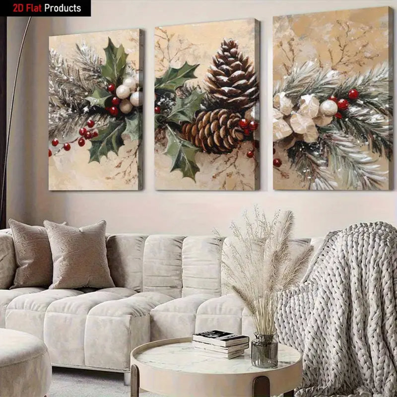 3 Piece Wrapped Canvas Print