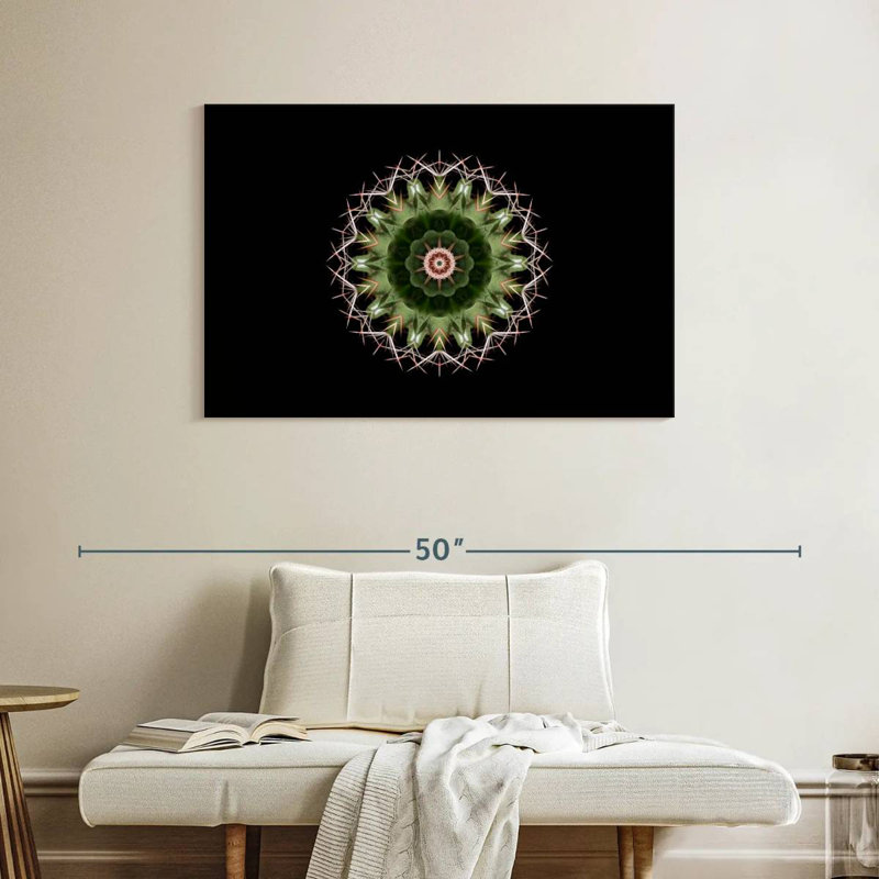 Harnek Mandala Cactus, H 26 po x l 39 po