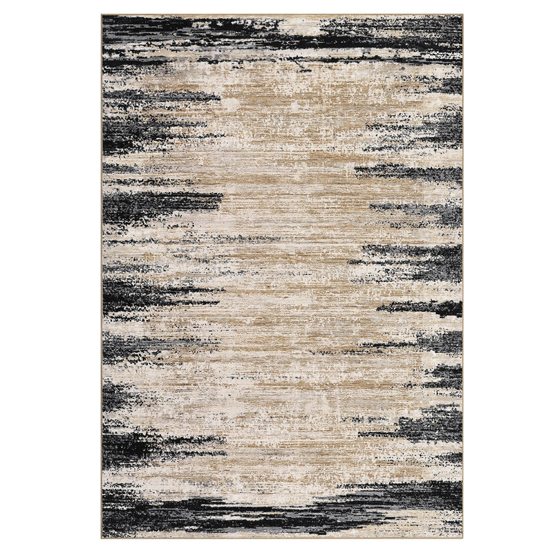 Large Modern Abstract Striped Area Rug 10x13 Washable Easy Cleaning Carpet Stain Resistant Soft Non Slip Non Shedding Low Pile Floor Cover For Apartment Nursery Playroom,Green