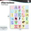 Plaque murale «Animal Alphabet in Pastels», design par Carla Daly-1659572258