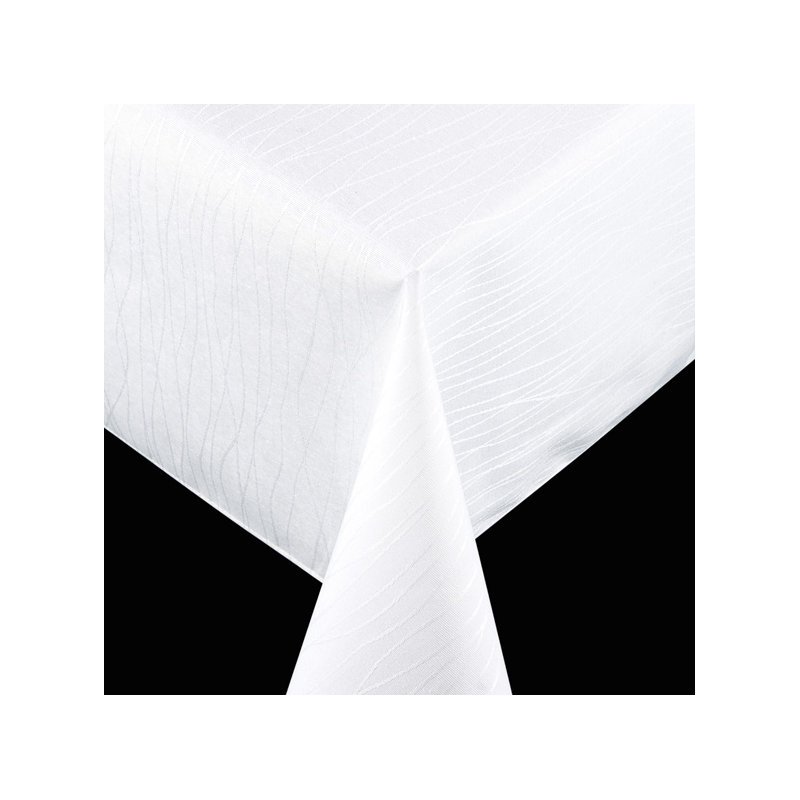 Elrosa Tablecloth, White, 0.05cm H x 160cm W x 130cm L