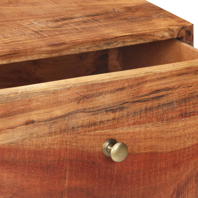 Milledgeville 90cm Solid Wood Top Console Table