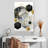 Avery Abstract Geo Black Gold-106310575